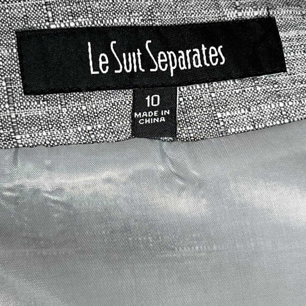 Le Suit Separates Grey Women’s Pencil Skirt Size 10 - Picture 6 of 8